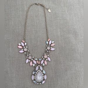 Beautiful pink statement necklace